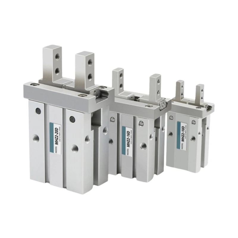 

SMC Type Pneumatic Cylinder Double Or Single Acting Gripper MHZ2-10D 16D 6D 20D 25D 32D 40D S C Aluminum Clamps Finger Cylinder