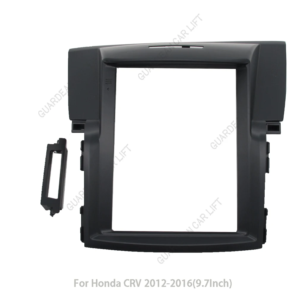 9.7 Inch 2 Din Car Radio Fascias For Honda CRV 2012-2016 Tesla Style Multimedia Frame Video Player Navigation DVD Panel Trim Kit