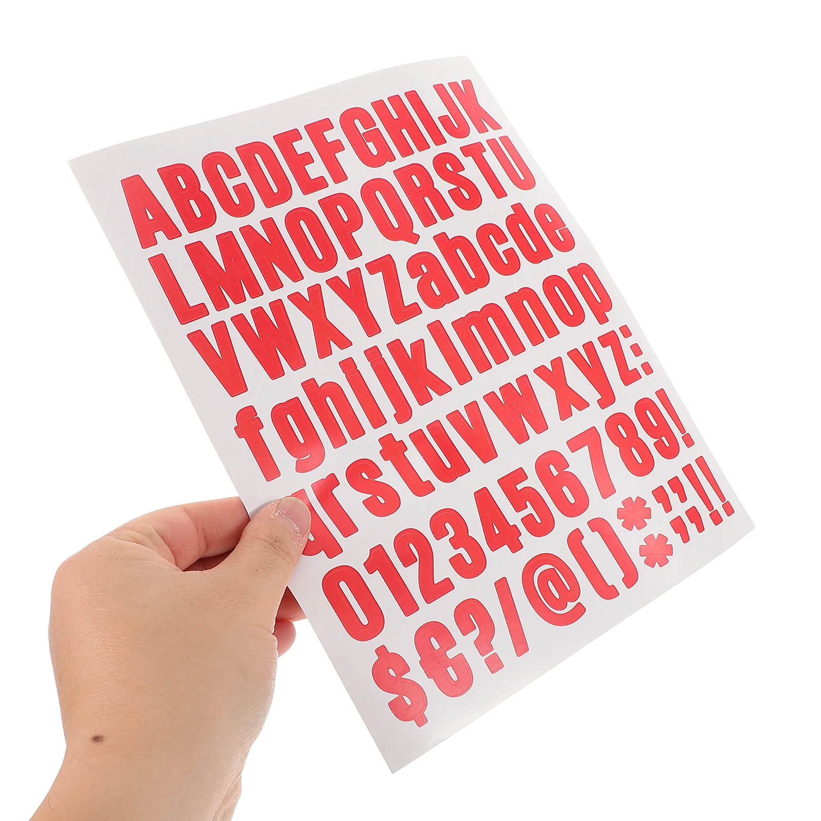10PCS 편지 스티커 자기 접착 비닐 방수 사서함 번호 스티커 사서함 창문 S에 대 한 알파벳 번호 스티커