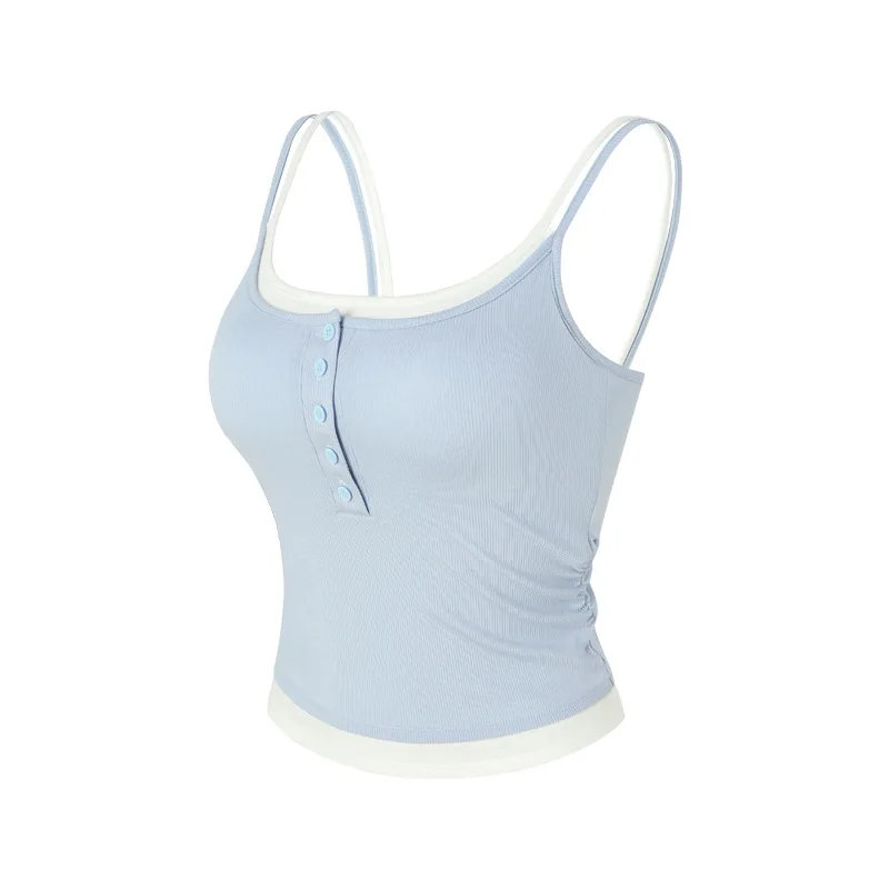 sutia-esportivo-com-nervuras-feminino-falso-de-duas-pecas-acolchoado-design-de-bloco-de-cores-sem-necessidade-de-sutia-para-ioga-casual-wear