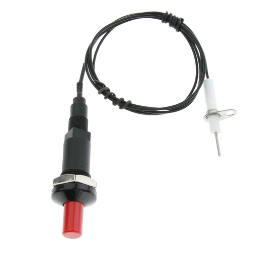 Encendedor piezoeléctrico con botón pulsador, Kit de encendido por chispa, estufa, barbacoa, Camping, senderismo, actividades al aire libre, estufa de Gas, repuesto para barbacoa