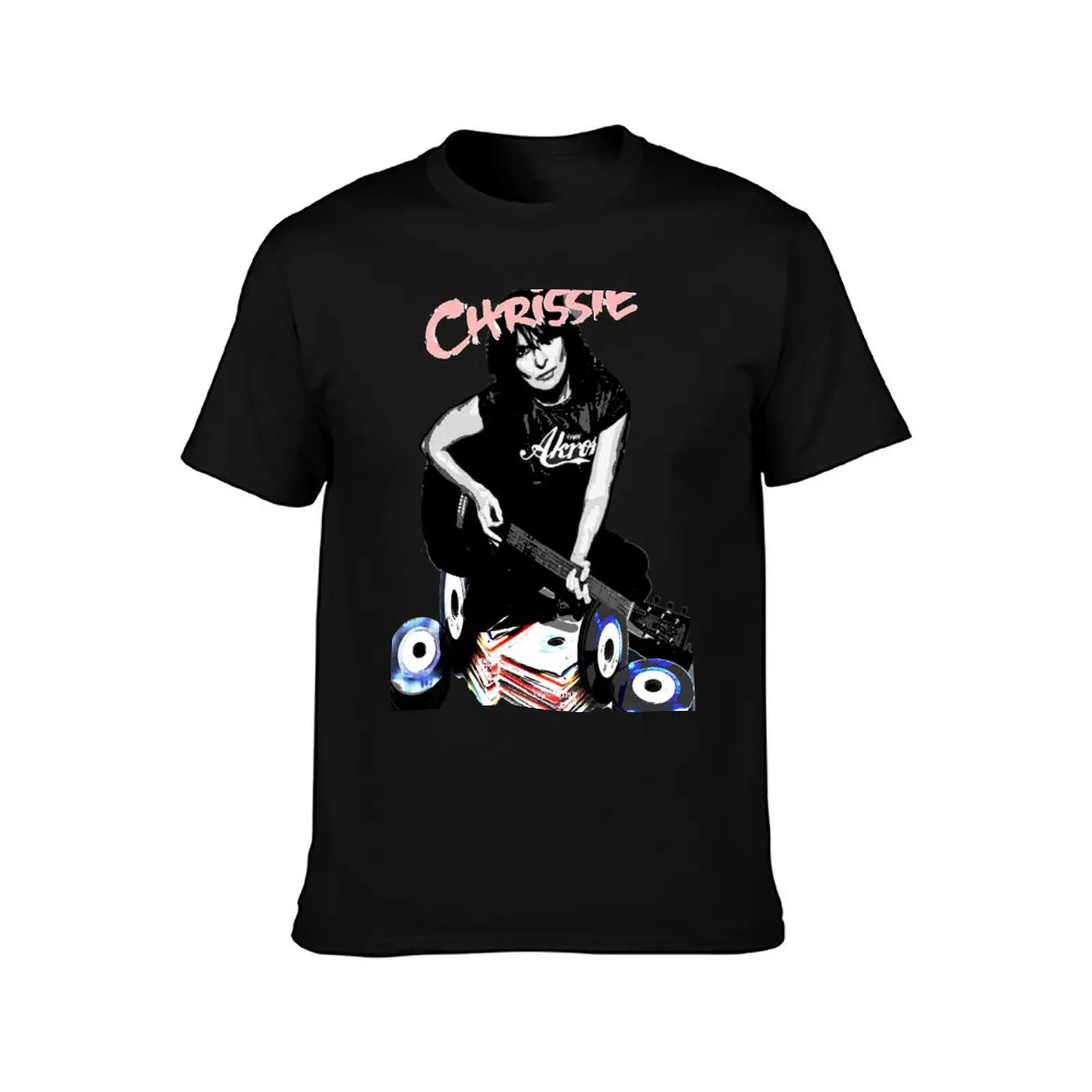 CHRISSIE, T-Shirt Big and Tall Solid Color T-Shirt