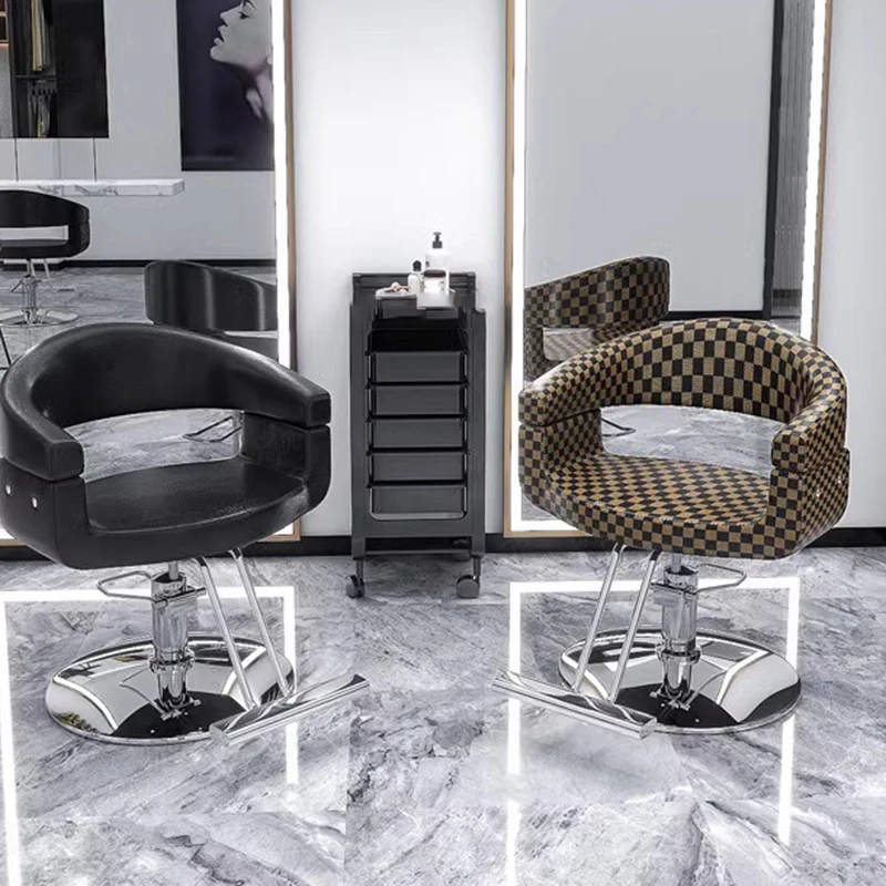 

Makeup Tattoo Barber Chair Beauty Professional Hairdressing Swivel Chair Barber Pedicure Cadeira Beauty Furniture LJ50BC