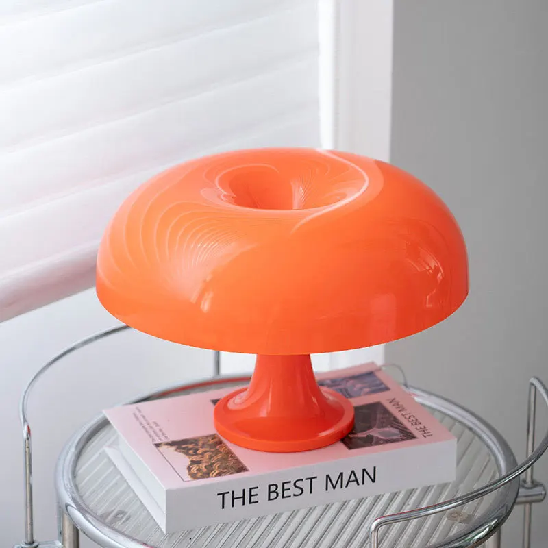 

Italy Designer Led Mushroom Table Lamp for Hotel Bedroom Bedside Living Room Decoration Lighting Modern Minimalist Desk Lights