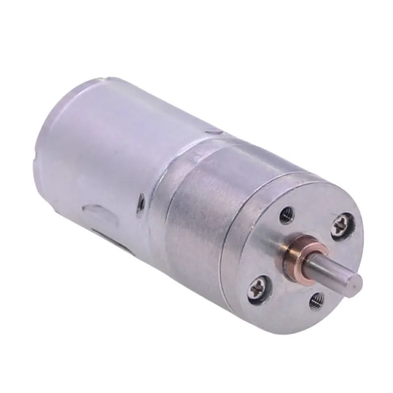 JGA25-370 Geared motor DC motor 6V 12V 24V electric gear motor high torque 5/10/15/30/60/100/150/200/300/400/500/1000/1200 rpm view 5