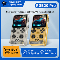 POWKIDDY RGB20 Pro Handheld Game Console Witch 2 Joysticks HD Screen PS Emulator New Portable Video Game Players