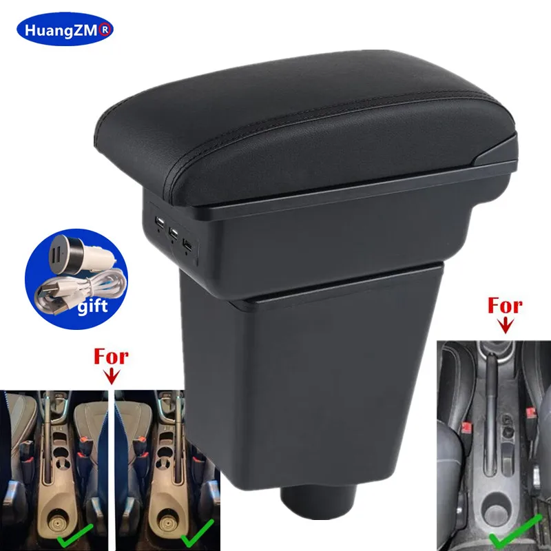 

Подлокотник для Renault Clio 3, подлокотник для Renault Captur Clio 4 III IV, автомобильный подлокотник, ящик для хранения автомобильных аксессуаров, детали для модернизации