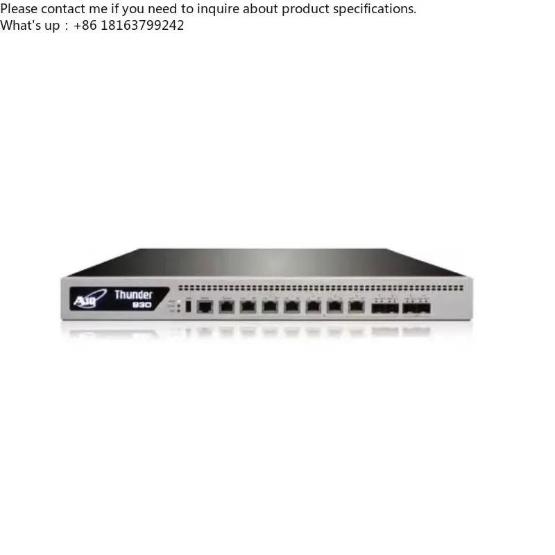 

A10 Network Thunder 930 U sed TH930 Load Balancer Unified Application Service Gateway Network Switch