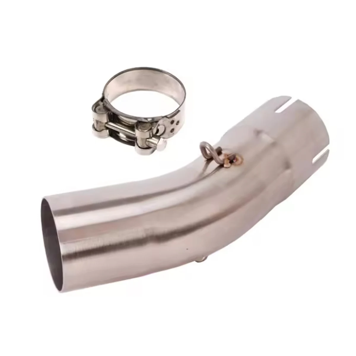 Stainless Mid Connect Tube Moto Exhaust Aftermarket Spare Parts For Kawasaki Z900RS 2017-2023