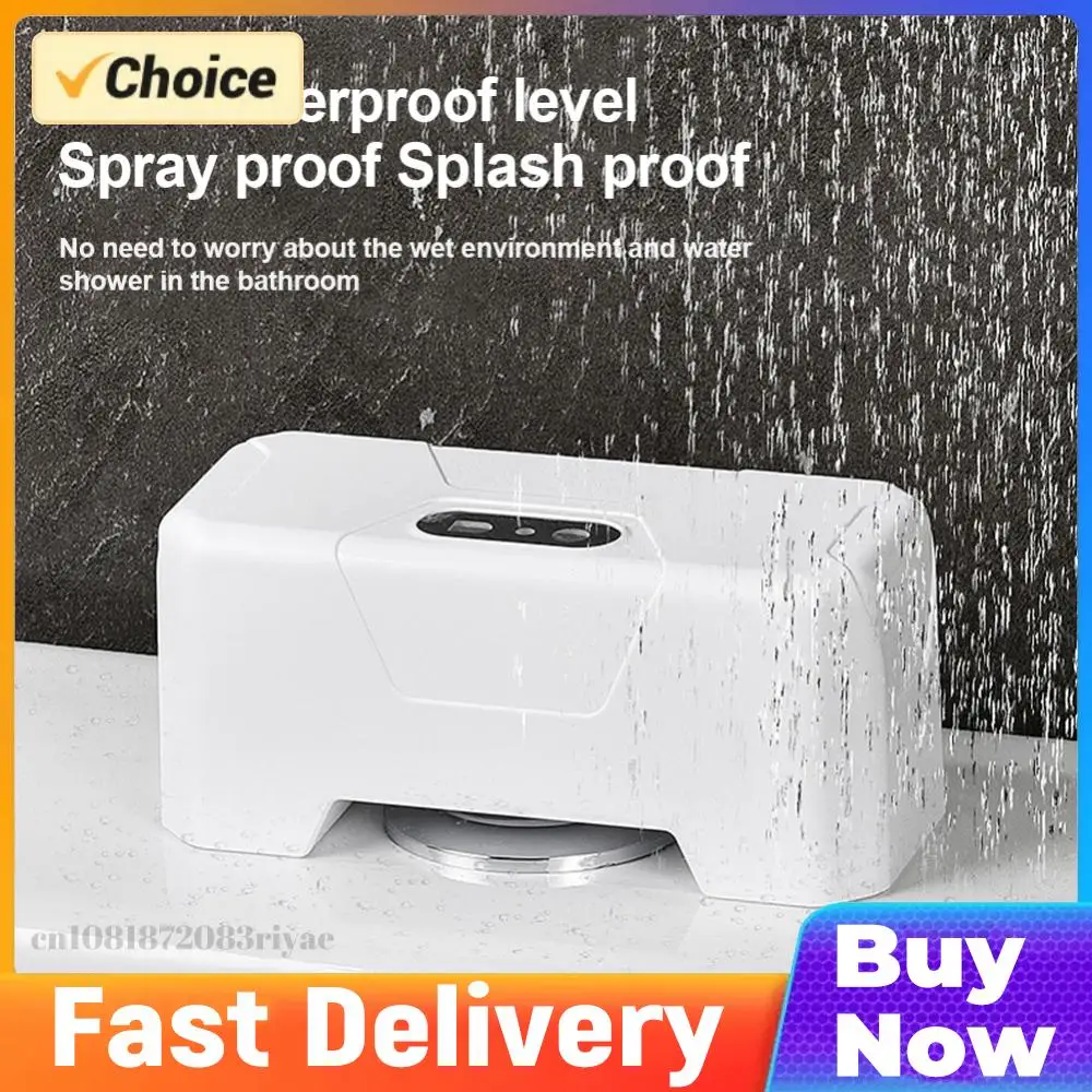 

Non-Contact Intelligent Toilets Flush Button Infrared Induction Automatic Toilets Flusher Button Splash-proof for Public Toilets