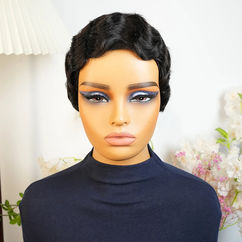 Natural Black Curly… - image