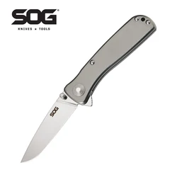 SOG Twitch Folding Knife Portable EDC Small Fruit Knife with Pocket Clip Outdoor Survival Camping Knives Hand Tools Box Cutter