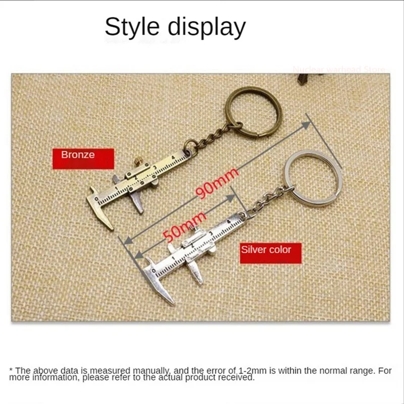 Mini เครื่องมือประแจพวงกุญแจโลหะกุญแจรถจำลองคุณภาพสูง Spanner พวงกุญแจโซ่กุญแจ Keyfob ของขวัญเครื่องประดับ