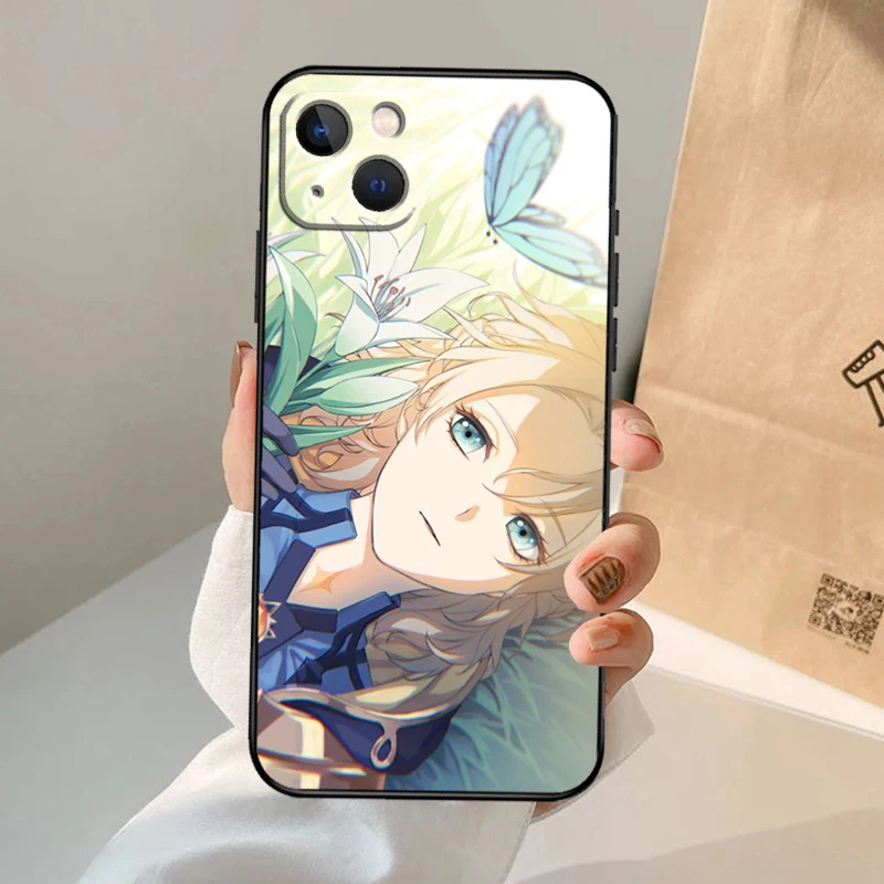 Custodia Albedo Genshin Impact per iPhone 17 Pro Max 17Pro Cover antiurto per iPhone 17 Air Funda