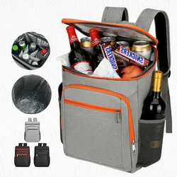 Thermal Backpack Waterproof Cooler Bag Insulated Refrigerator Lunch Bag travel Beach Picnic Bags Ice Beer Food Storage Backpack