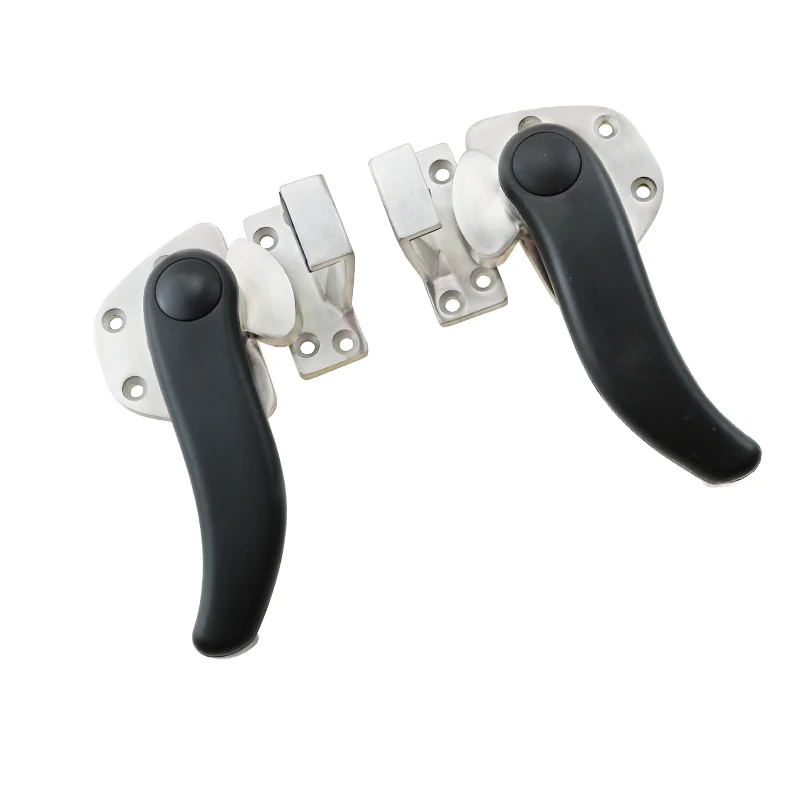 

Stainless Steel High And Low Convex Door S-Shaped Rotating Seal Handle Industrial Machinery Cabinet Door Handle