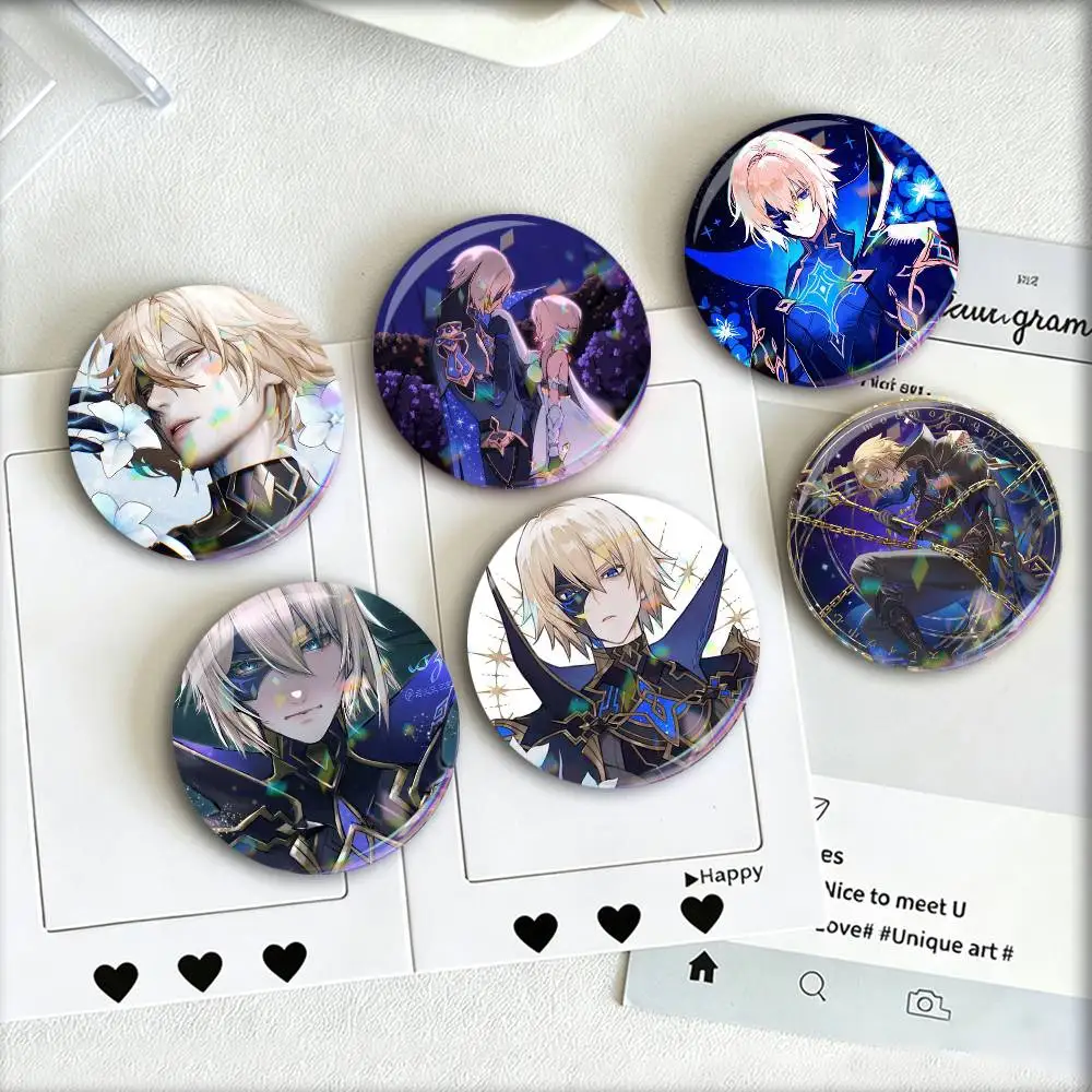 

Anime Game Dainsleif Badge 25 32 44 58 75 mm Round Fans Collect Friends Gifts Brooch Souvenir