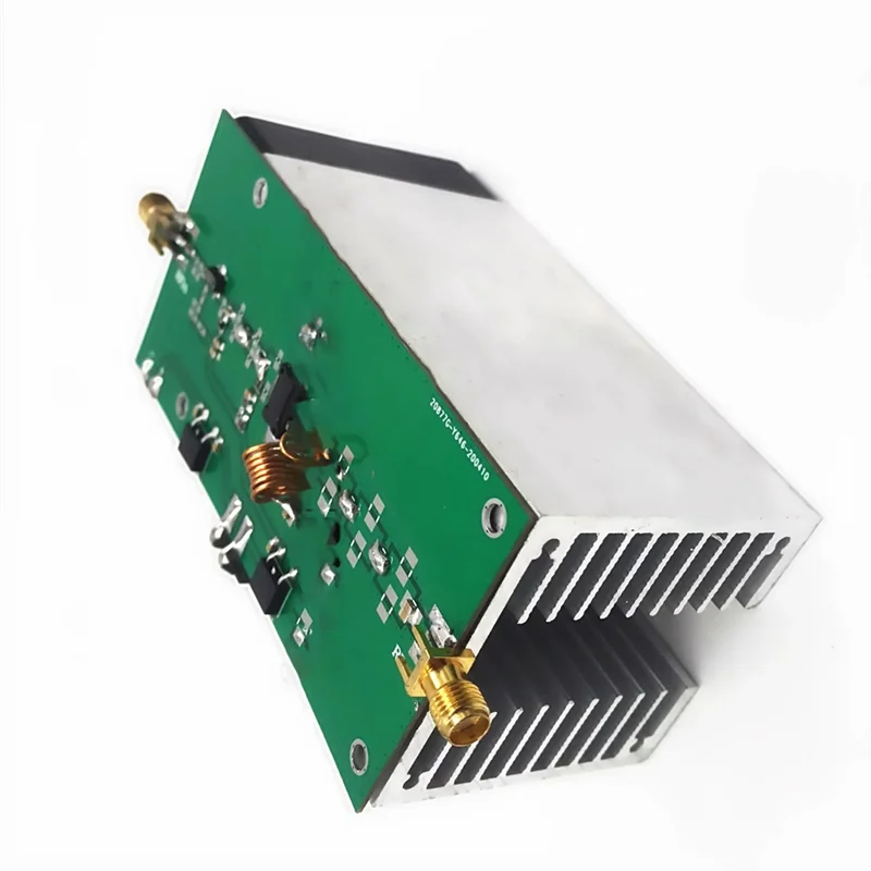 مضخم الترددات اللاسلكية AEF7-315 ميجا هرتز، مضخم طاقة UHF 25 وات، 280-350 ميجا هرتز، 12-18 فولت، نقل مكبر كهربائي