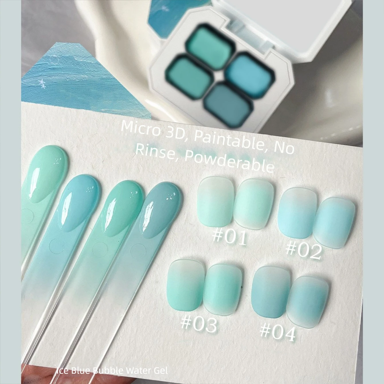 MIANEL 2026 Glacier Bubbles Ic – Nail Art Gel Polish recenzja i cena