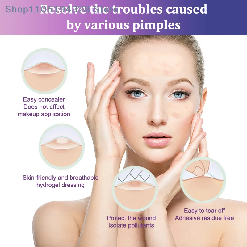 

Пластырь от прыщей для лица, гидроколлоидный пластырь, невидимые наклейки для тела, носа, отсасывание прыщей, пластырь от прыщей, наклейки для удаления, уход за кожей