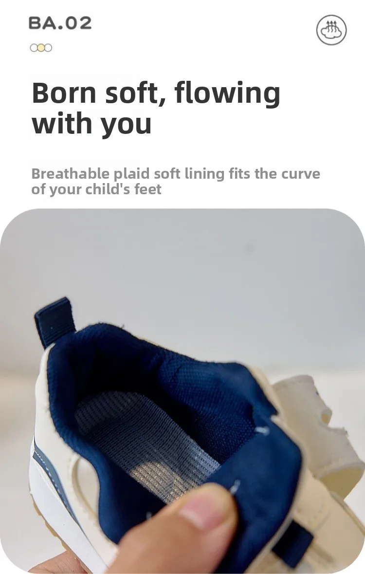 Kleinkindschuhe, Kinderschuhe, Cartoon-Sneaker mit weicher Sohle, rutschfest, lässige Turnschuhe für Babys, Jungen und Mädchen, Größe 16–30, bequeme Kinderschuhe – Detail 4