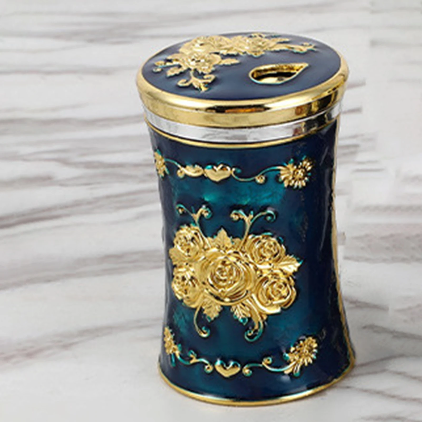 Toothpick Container Elegant Pattern Exquisite Workmanship Home Art Decor Suitable for Party Table Hotel