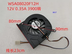 NEW FAN FOR whee WSA08020F12H WSA08020F12J WSA08020B12H was08018f12m 12V Fusioncube cooling fan