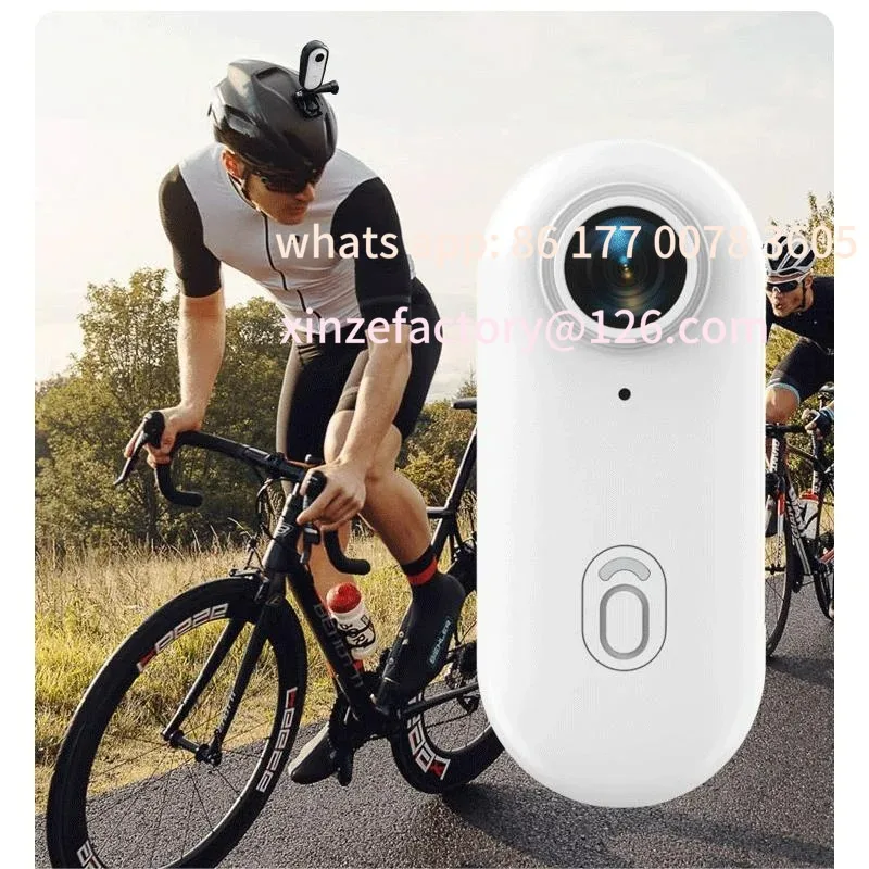 كاميرا Bodycam قابلة للتخصيص بدقة 4K، خوذة متكاملة، مقود الدراجة النارية، كاميرا رياضية على الطرق، جسم بطارية صغير عالي الدقة، رياضي