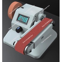 Lithium Battery Small Desktop Belt Grinding Machine Sand Mill Electric Polishing Machine Grinding Wheel Machine Fixed Angle