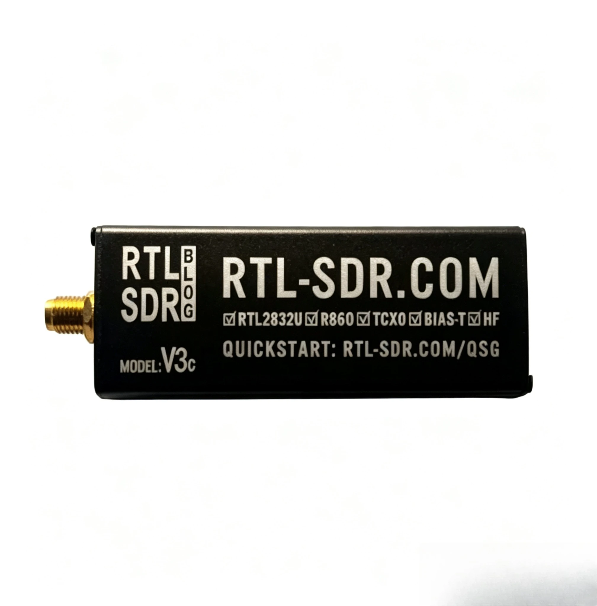 RTL-SDR Blog V3c R860 RTL2832U 1PPM Original Software Defined Radio Receiver SDR Spectrum Analyzer Module