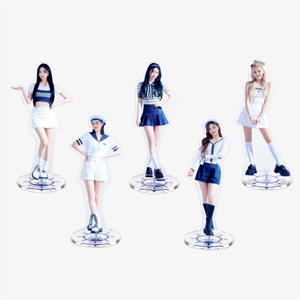 10CM KPOP ITZY Acrylic Stand Figure Chaeryeong Lia Ryujin Yeji Yuna Standing Model Desktop Decoration Fans Collection Gift