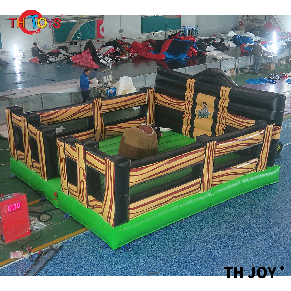 mechanical bull Rodeo inflatable bull riding game, inflatable bull riding Rodeo bull, inflatable Rodeo sport game,free sea ship