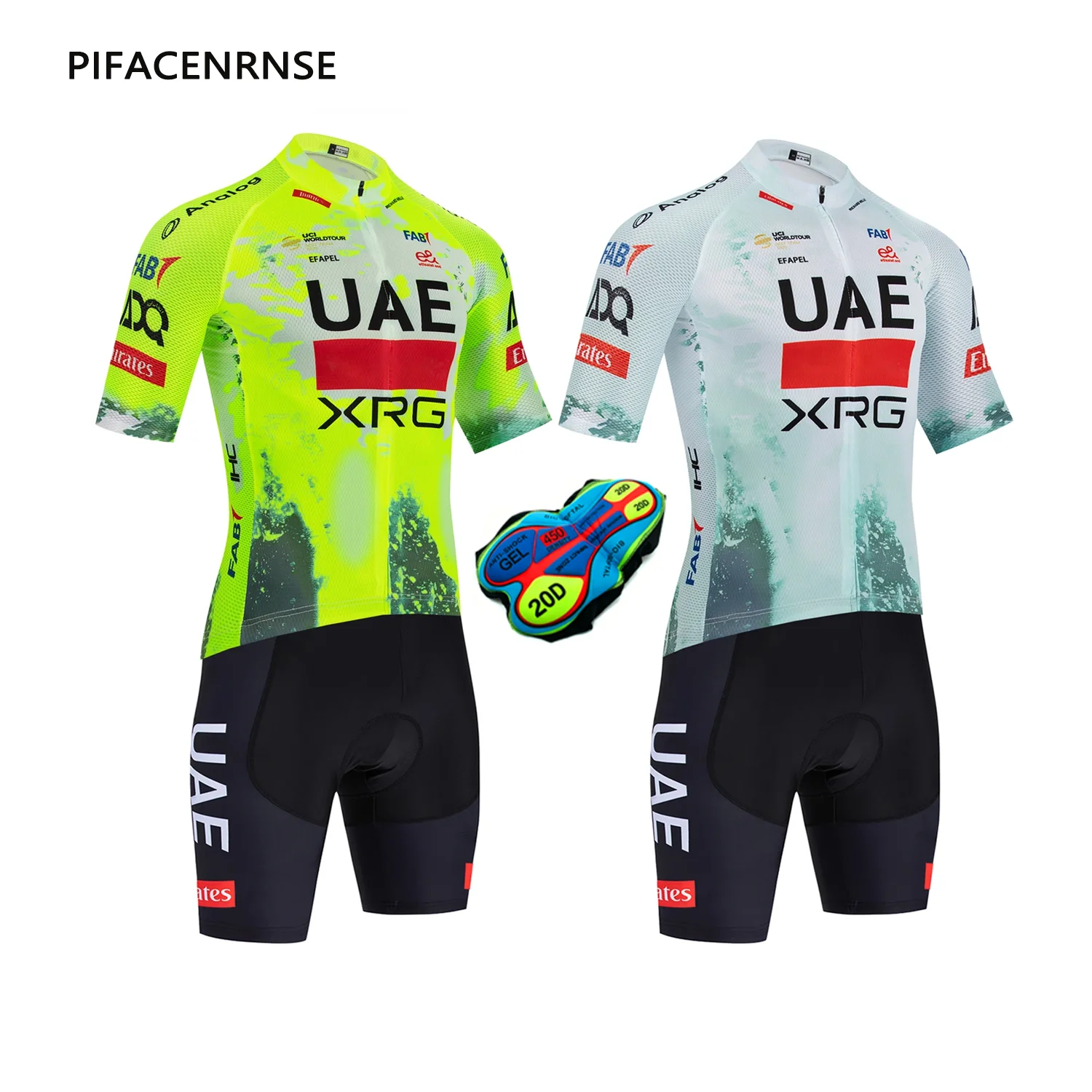 

New 2026 Cycling Set New UAE Team Cycling Jersey Bike Shorts Men Women Quick Dry Ropa Ciclismo Maillot Bicycle Clothing