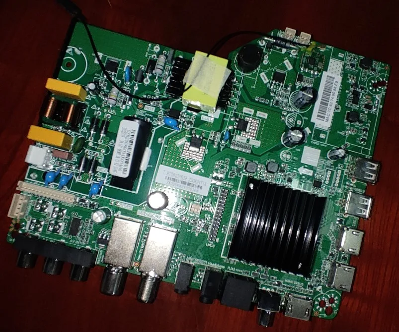 Frete grátis! T. rt2843p639 wifi android rede tv placa-mãe enviar controle remoto para expressar juntos