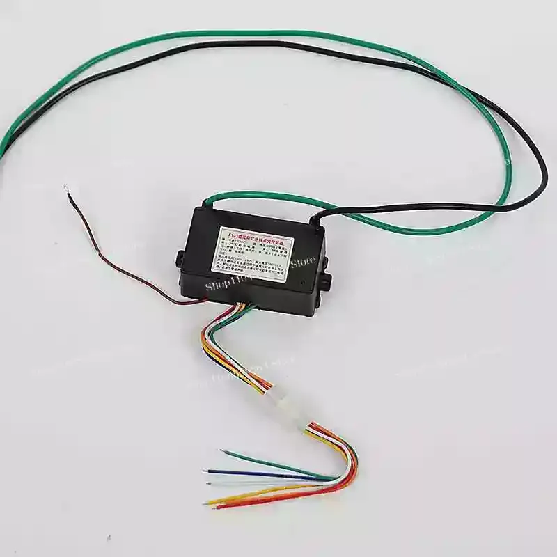 220V/110V Black Gas Spark Control Module - Electric Pulse Ignition Controller for Gas Burners