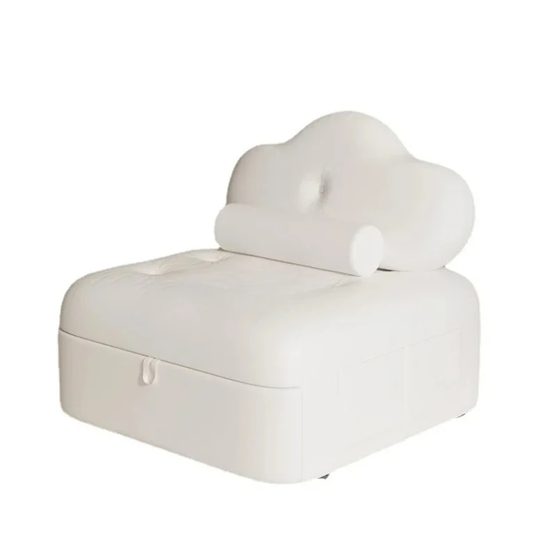 

CX Internet Celebrity Living Room Cream Wind Push-Pull Multi-Functional Small Apartment Foldable Single Sofa Bed