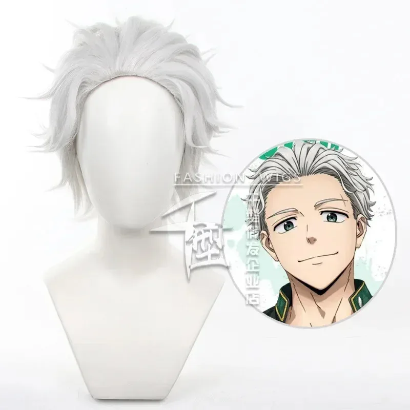 

Игра WIND BREAKER Hajime Umemiya 30 см, белый цвет, парики для косплея, термостойкий парик, 5;d'2.y;8'