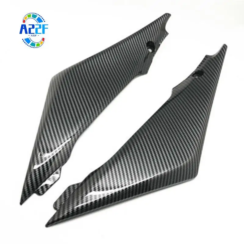 

A22F-2 PCS Carbon Fiber Paint Motorcycle Fuel Gas Tank Side Cover Fairing ABS Car Accessories For SUZUKI GSX-R GSXR 1000 2005-20