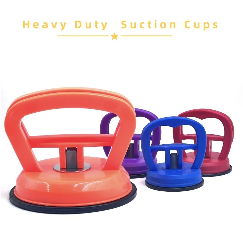 Car Repair Tool Body Repair Puller Big Orange Strong Suction Cup Remove Dents Puller For Dent Glass Suction Removal