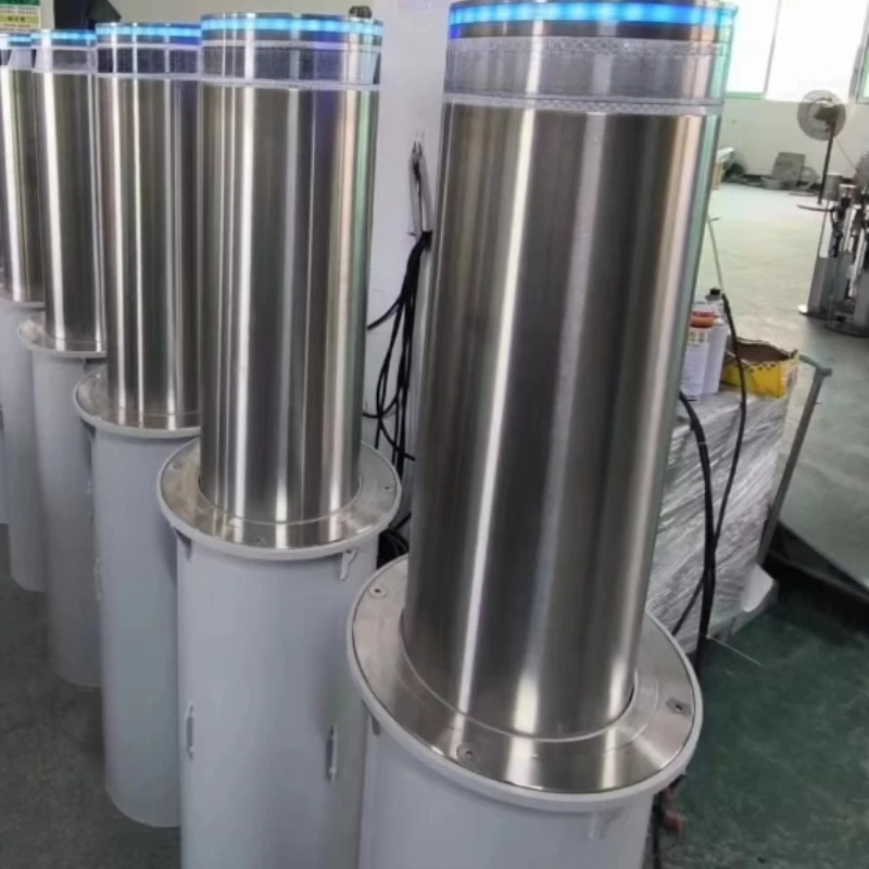 Stainless Electronic Retractable Hydraulic Automatic Lifting Bollards Traffic Barrier Bollard Manufacturer