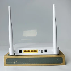 Enrutador de red óptica, dispositivo de 5 piezas, F670L V7.1 4GE + 1POT + 2,4G/5G wifi SC/UPC GPON ONU de doble banda WiFi ONT