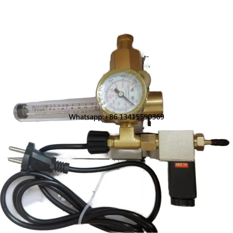 

Solenoid Valve Control CO2 Regulator Carbon Dioxide Flowmeter for Environmental Control System Greenhouse Gas Analyzers