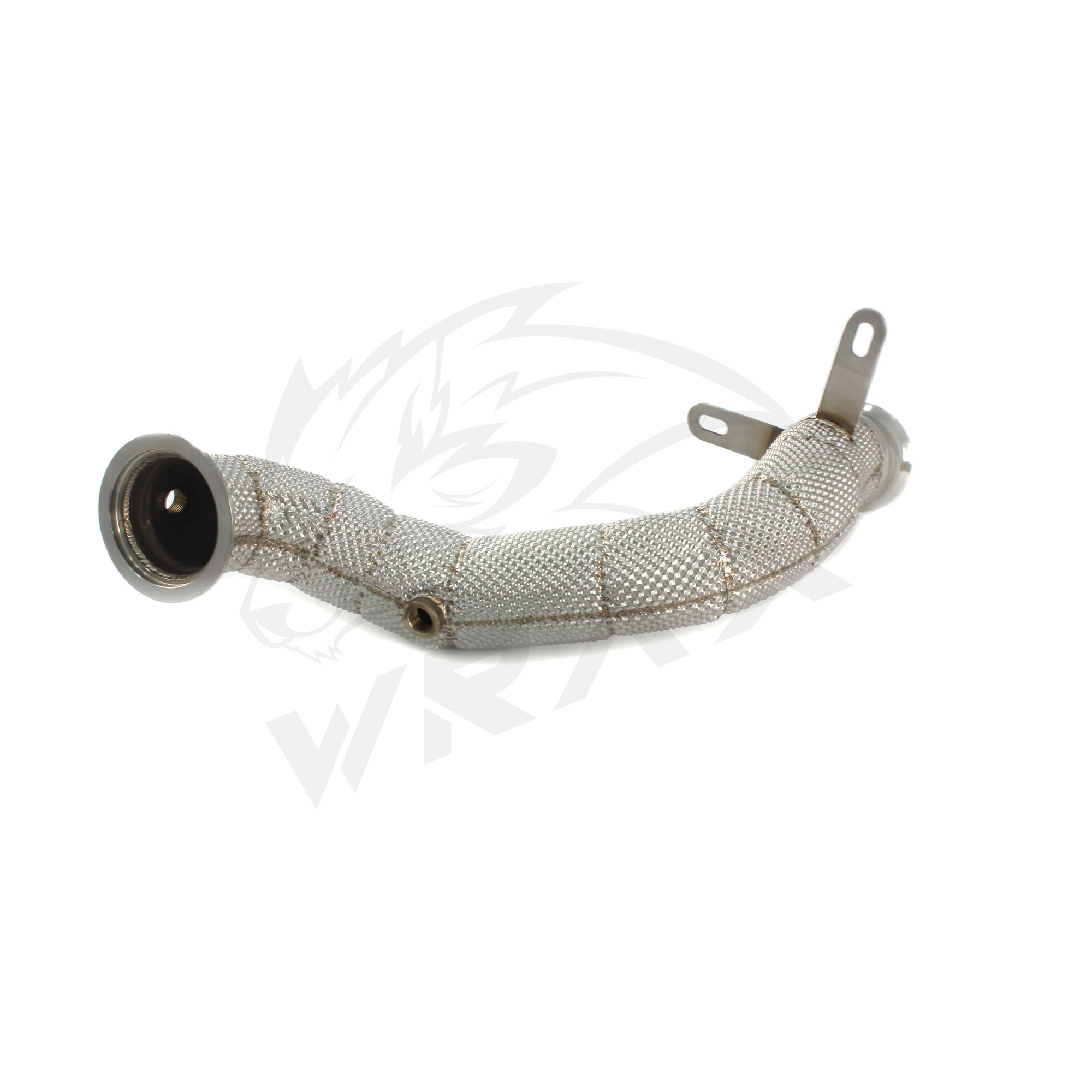 Rura spustowa WRAX ze stali nierdzewnej do Mercedes-Benz C 200 (W205) z osłoną termiczną