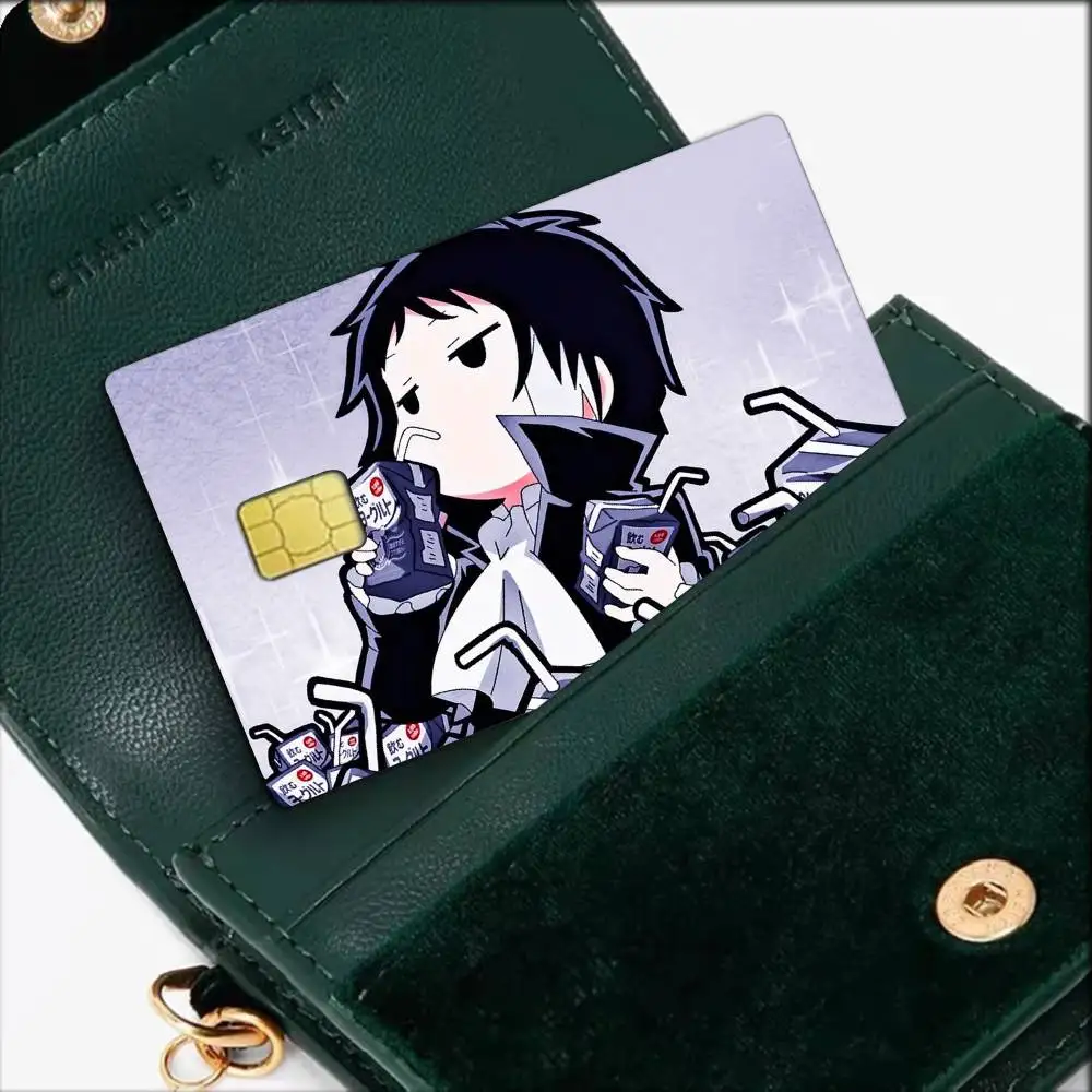 R-Ryunosuke A-Akutagawa   Waterproof Film Skin Cover Credit Card Stickers Debit Front Bank Bus Pass