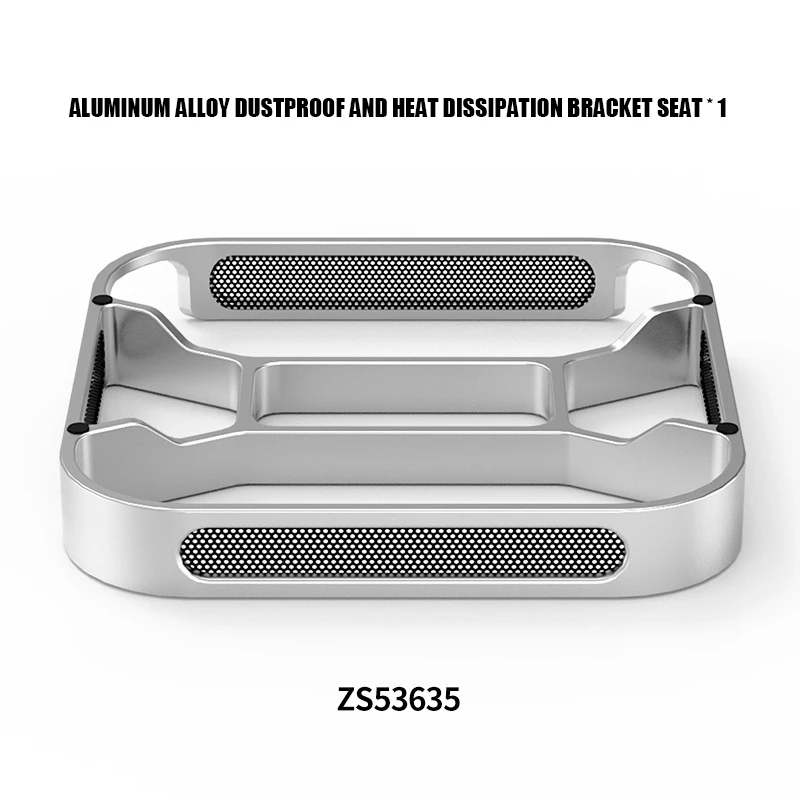 Suitable for Macmini M4/M4 Pro aluminum alloy dust and heat dissipation bracket, desktop computer bracket