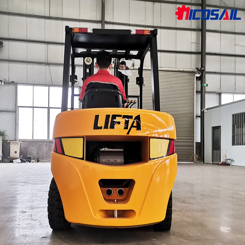 شحن مجاني 4x4 رافعة شوكية ديزل 3 طن 3.5 طن 4 طن 5 طن فاخر CE ISO EPA Eur5 محرك أسعار الرافعة الشوكية التضاريس الخام