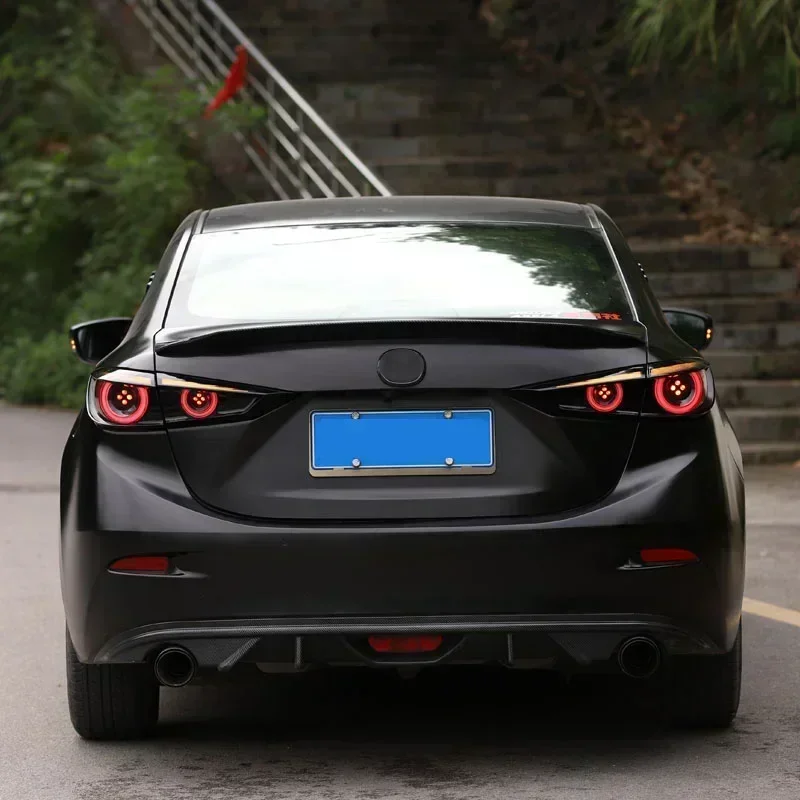 

Car LED Taillight For Mazda 3 Sedan 2014 2015 2016-2018 Axela Rear Running Lamp Brake Reverse Dynamic Turn Signal Car Tail Light