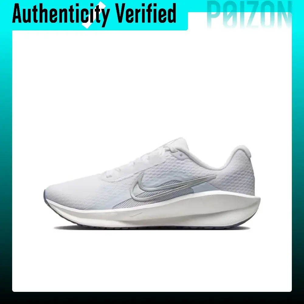 Nike DOWNSHIFTER 13 Soft Foam, Rubber Trail Running Shoes Women's Gray FD6476-110