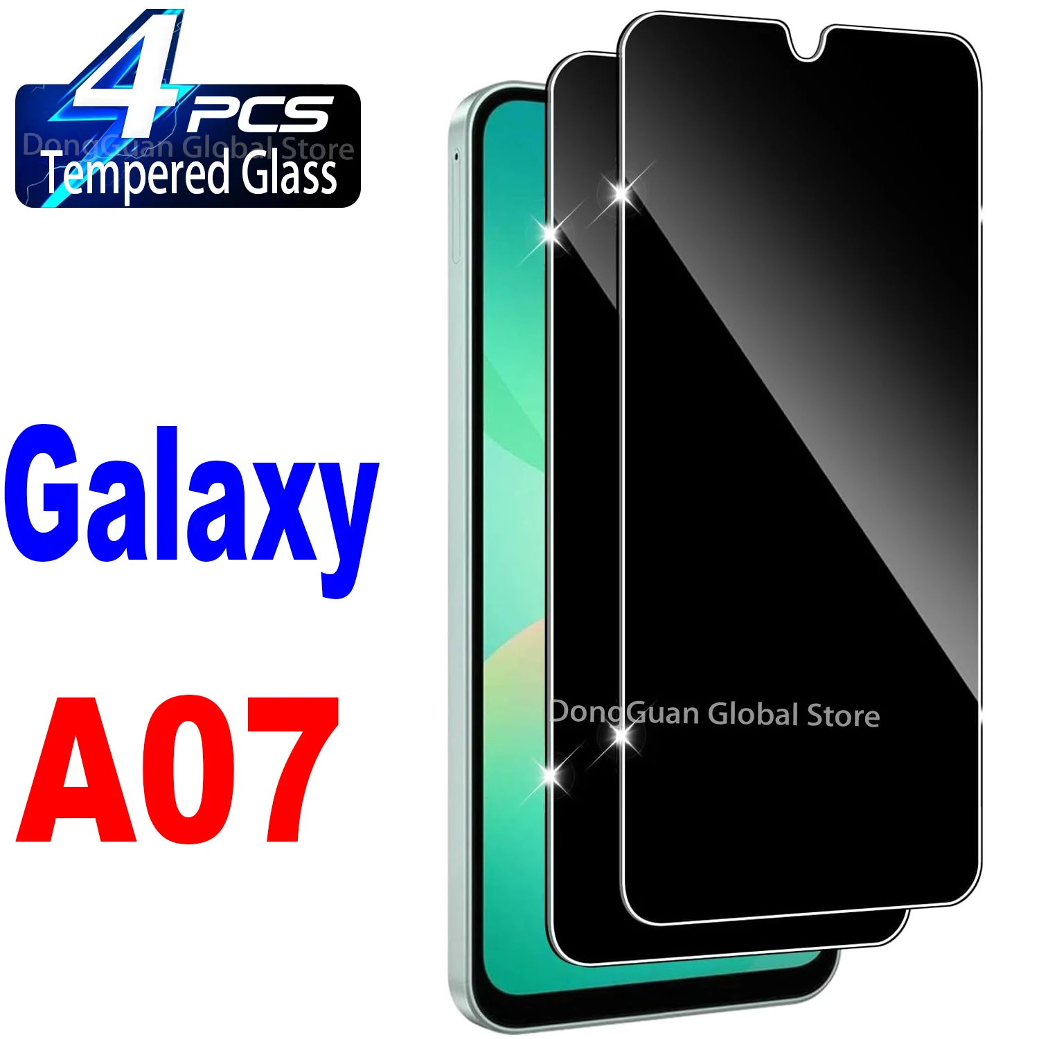 

For Samsung Galaxy A07 4G Anti Spy Tempered Glass Protector Privacy Screen Film