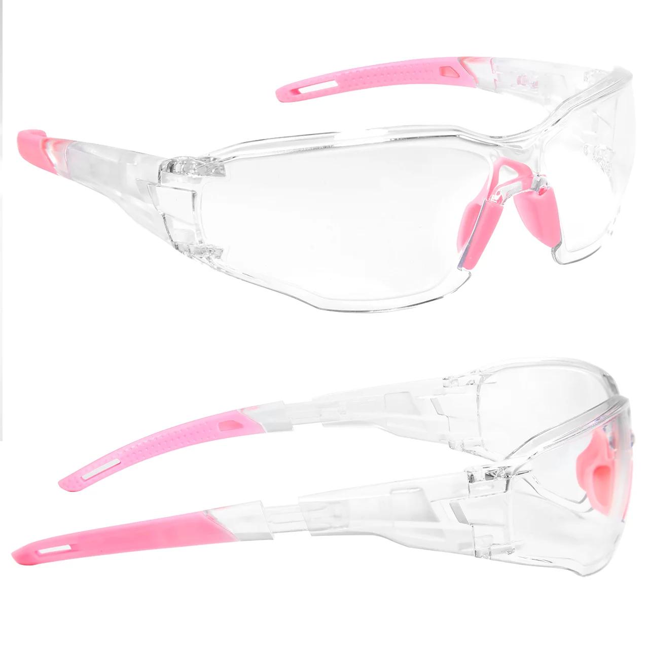 Verstellbare Rahmen, Antibeschlagbrille, Schutzbrille für Männer und Frauen, klare Linse, Blaulichtblockierung, Augenschutz, HM12 – Detail 6